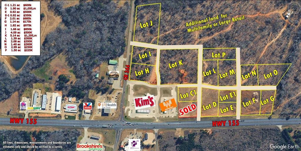 Hwy 155 LOT H Commercial Property