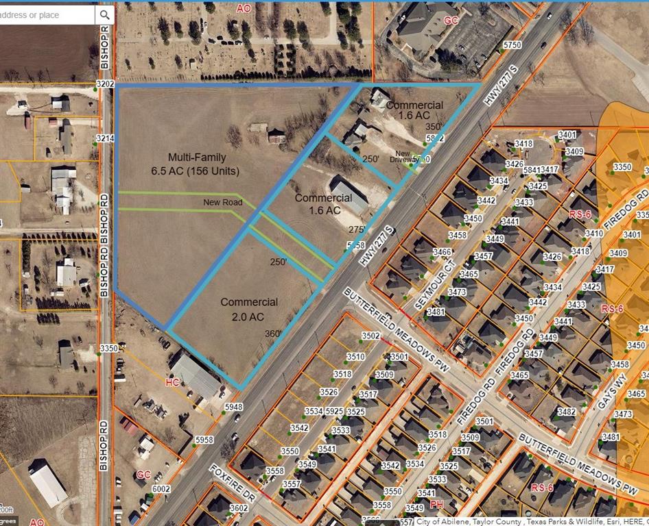 US Highway 277 Land Listing
